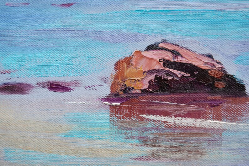 BEACH PAINTING Impressionist Beach Scenes Original Art by Graham