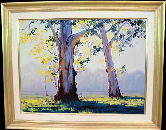 PAINTINGS OF TREES Original Oil Painting Canvas Art Tree