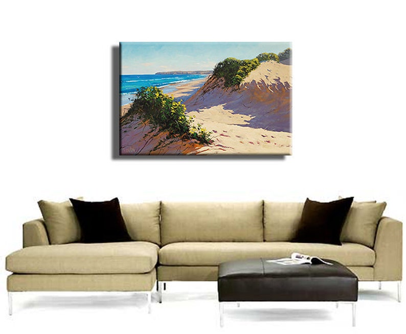Beach Dune PAINTING Impressionist Seascape by Graham Gercken image 3