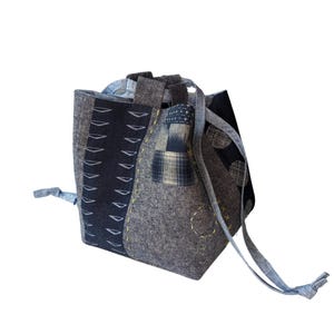 Patchwork #8 - Modern Japanese Rice Bag