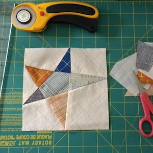 Wonky Star Paper Piecing Pattern