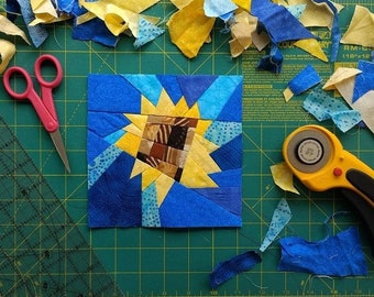 Girasol Paper Piecing Pattern