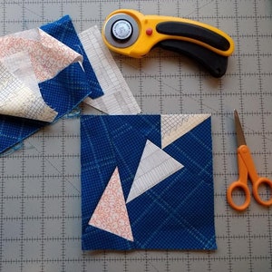Wonky Geese Paper Piecing Pattern
