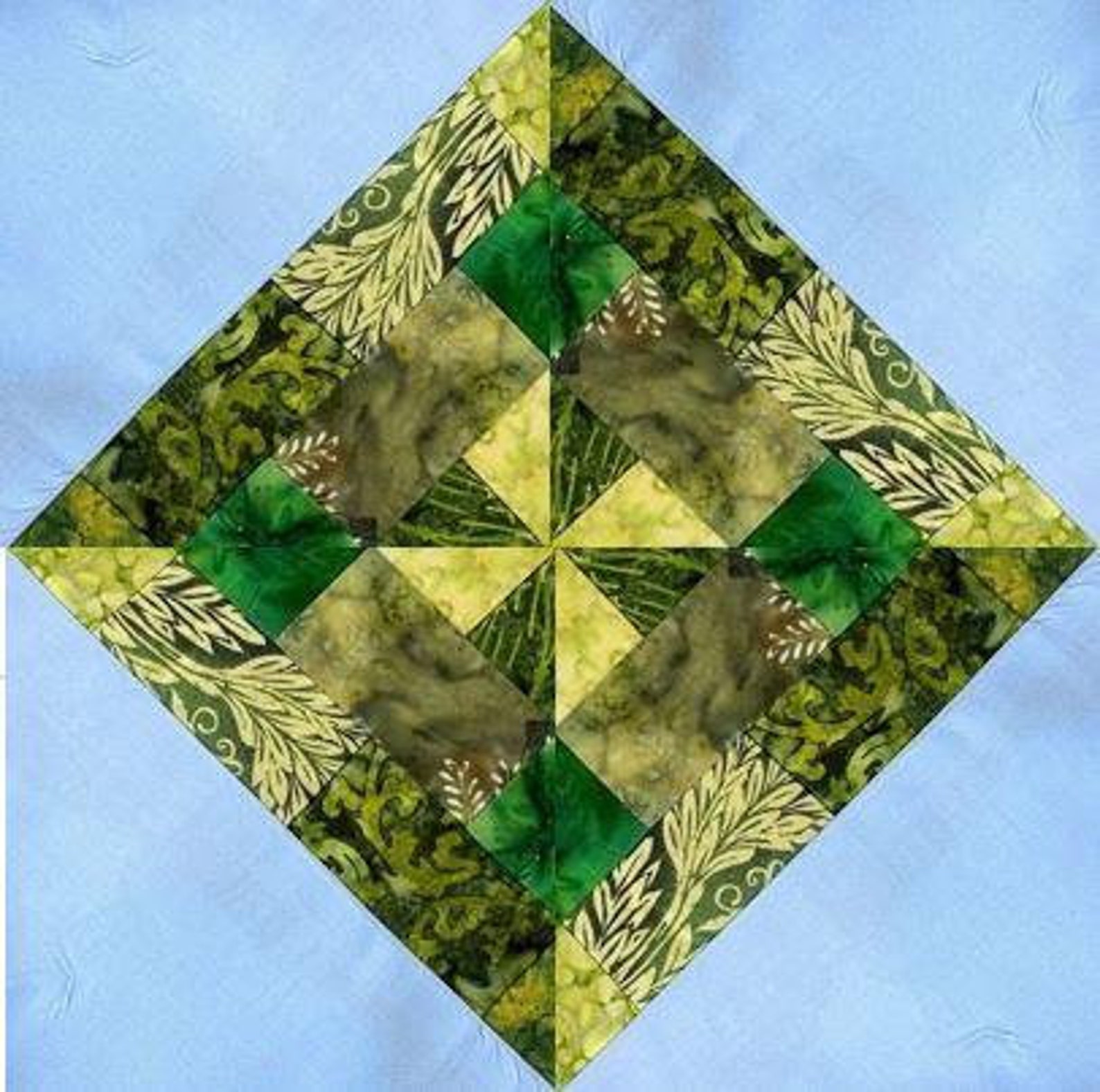 Brix Paper Piecing Pattern - Etsy