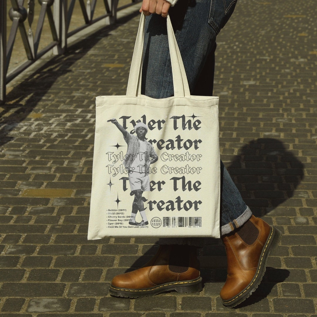Tyler the Creator Tote Bag Vintage Hip Hop Reusable Shopper, Retro ...