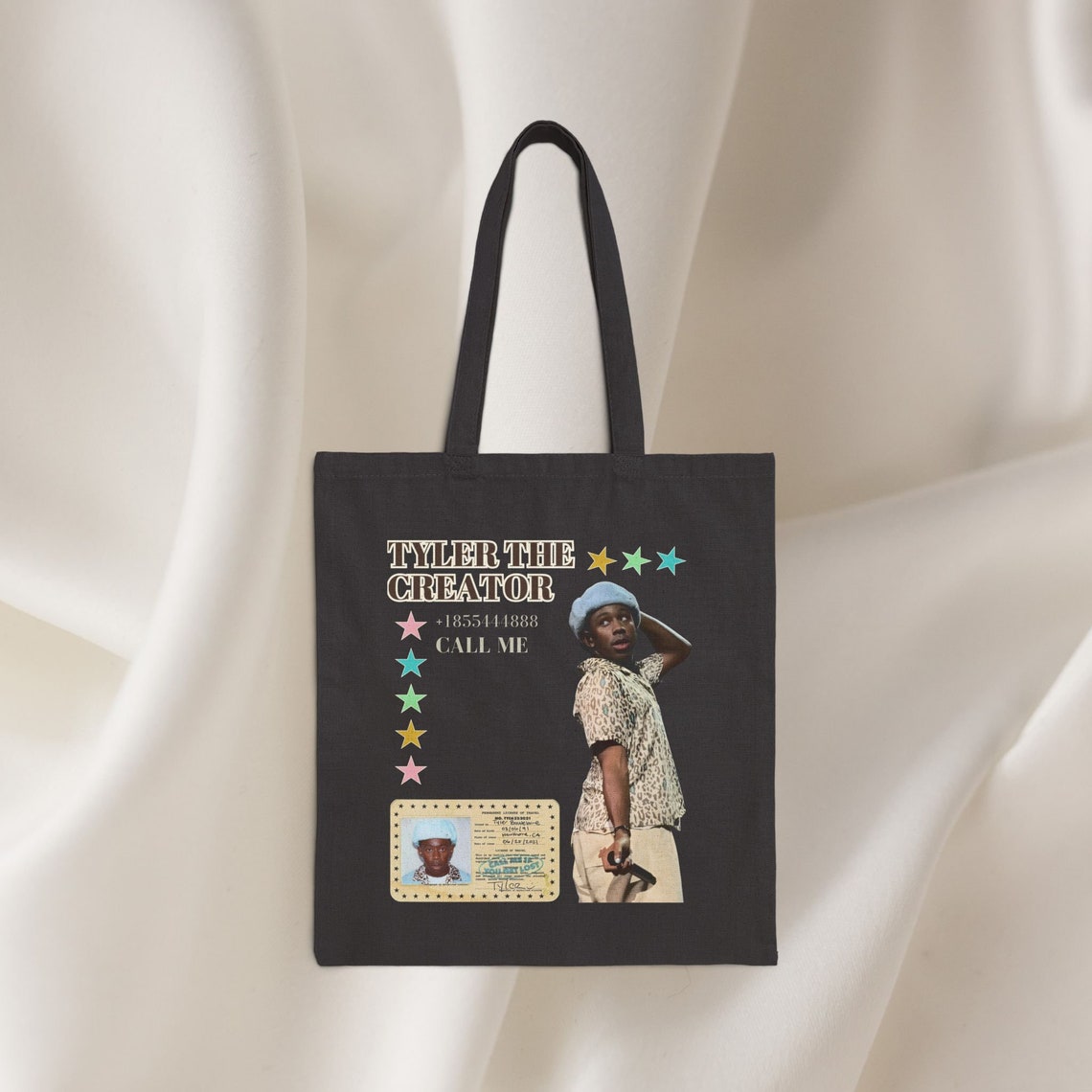 Tyler the Creator Tote Bag Vintage Hip Hop Reusable Shopper, Retro ...