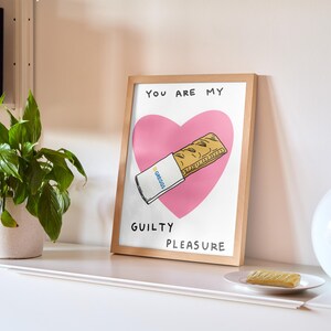 Sausage Roll Greggs Art Print Food Themed Print Sausage Roll Lover Print Sausage Roll Gift Food Poster Bakery Wall Art Hand Drawn Print