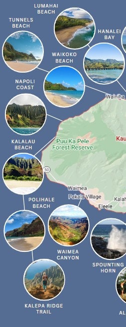 Kauai 7-day Travel Itinerary and Template for First-time Visitors ...