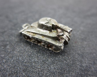 20 Army Tank Charms Bronze Tone 5-1800
