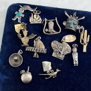 Sterling Silver Bracelet Charm or Pendant - ONE PIECE Your Choice