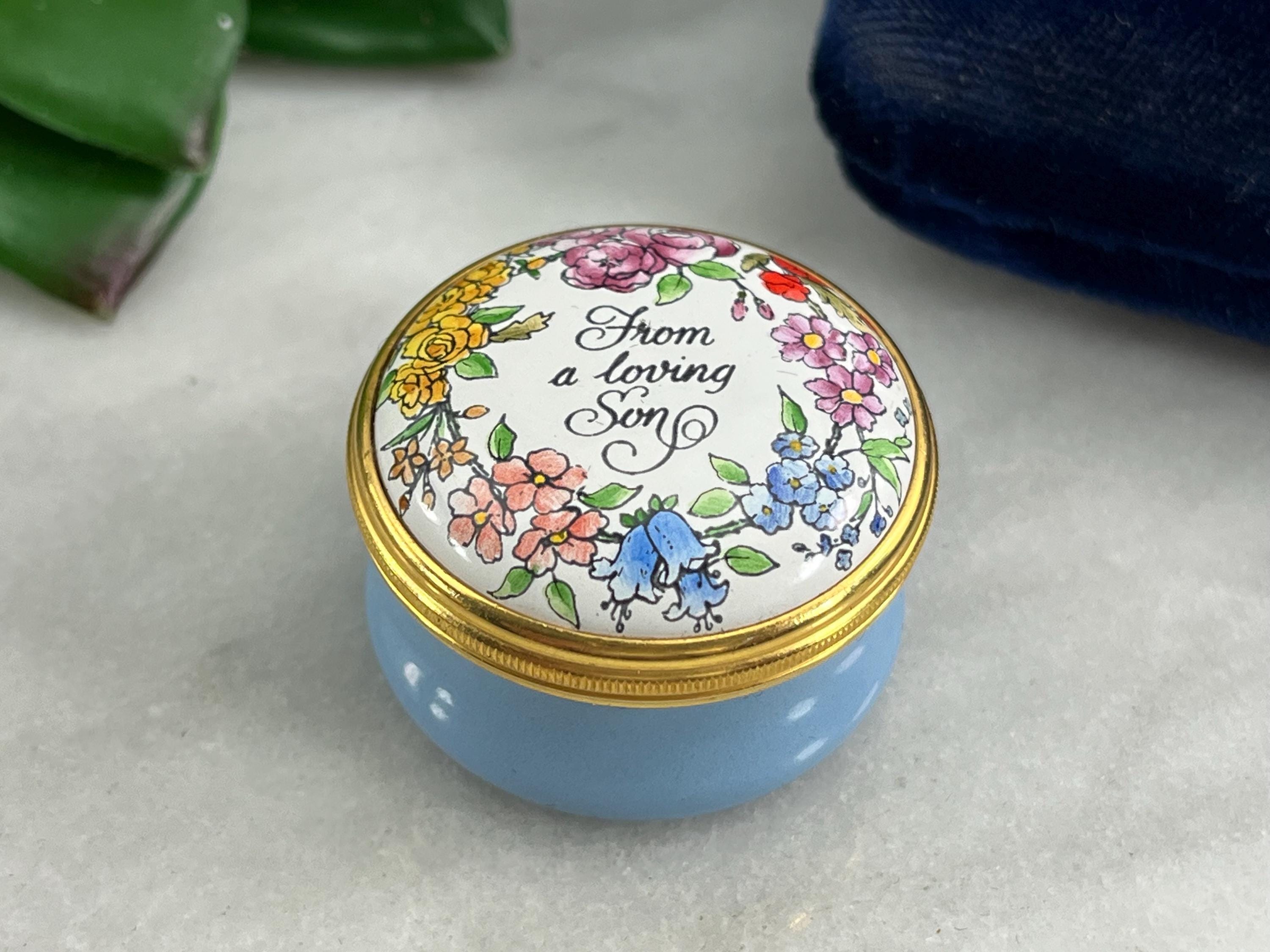 ハルシオンデイズ エナメルボックス - 愛する息子からの小物入れ