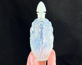 Sabino La Ronde Fleurie Opalescent Perfume Bottle Dancing Nymphs