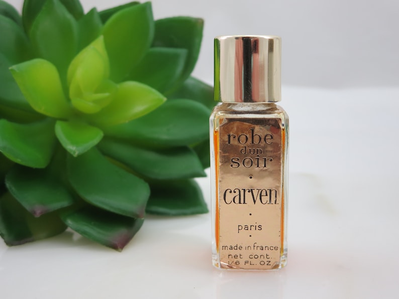 Robe d'Un Soir Perfume by Carven 5ml Size Partial Contents Nearly Full Vintage Perfume image 9