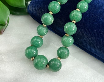 Green Aventurine Beaded Necklace