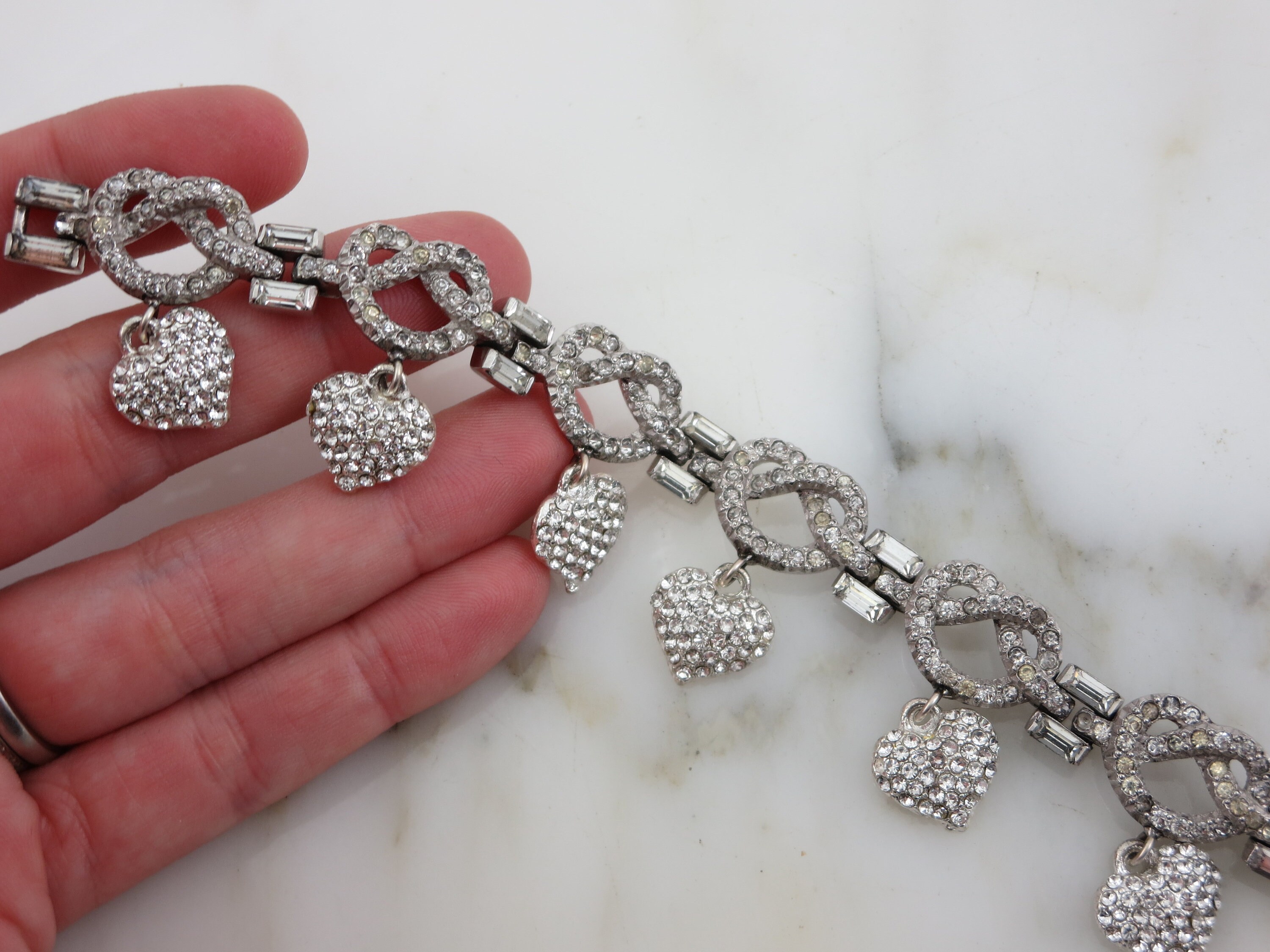 Stylysh Charm Für 9mm Italian Charm Armband – Birthstone Februar, Herz Mit CZ Strass