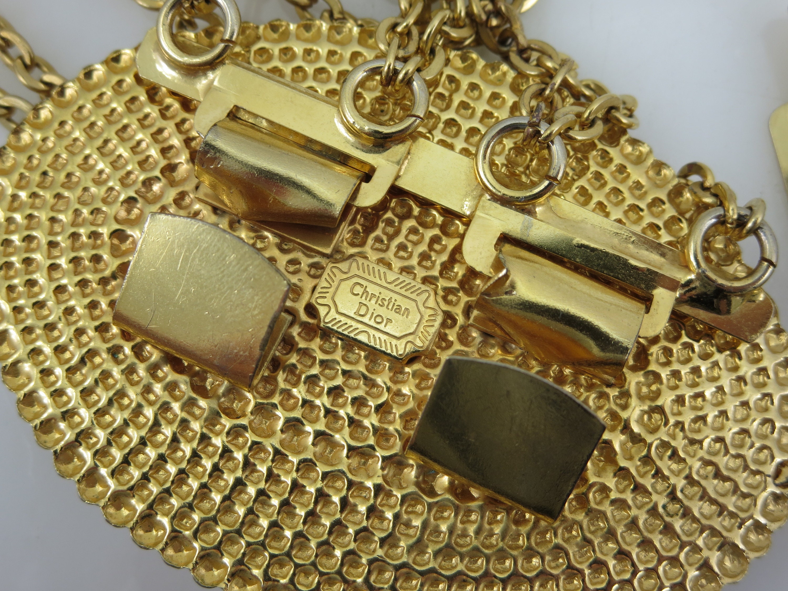 Authentic Christian Dior Gold Chain Belt Gold Tone Chain Etsy