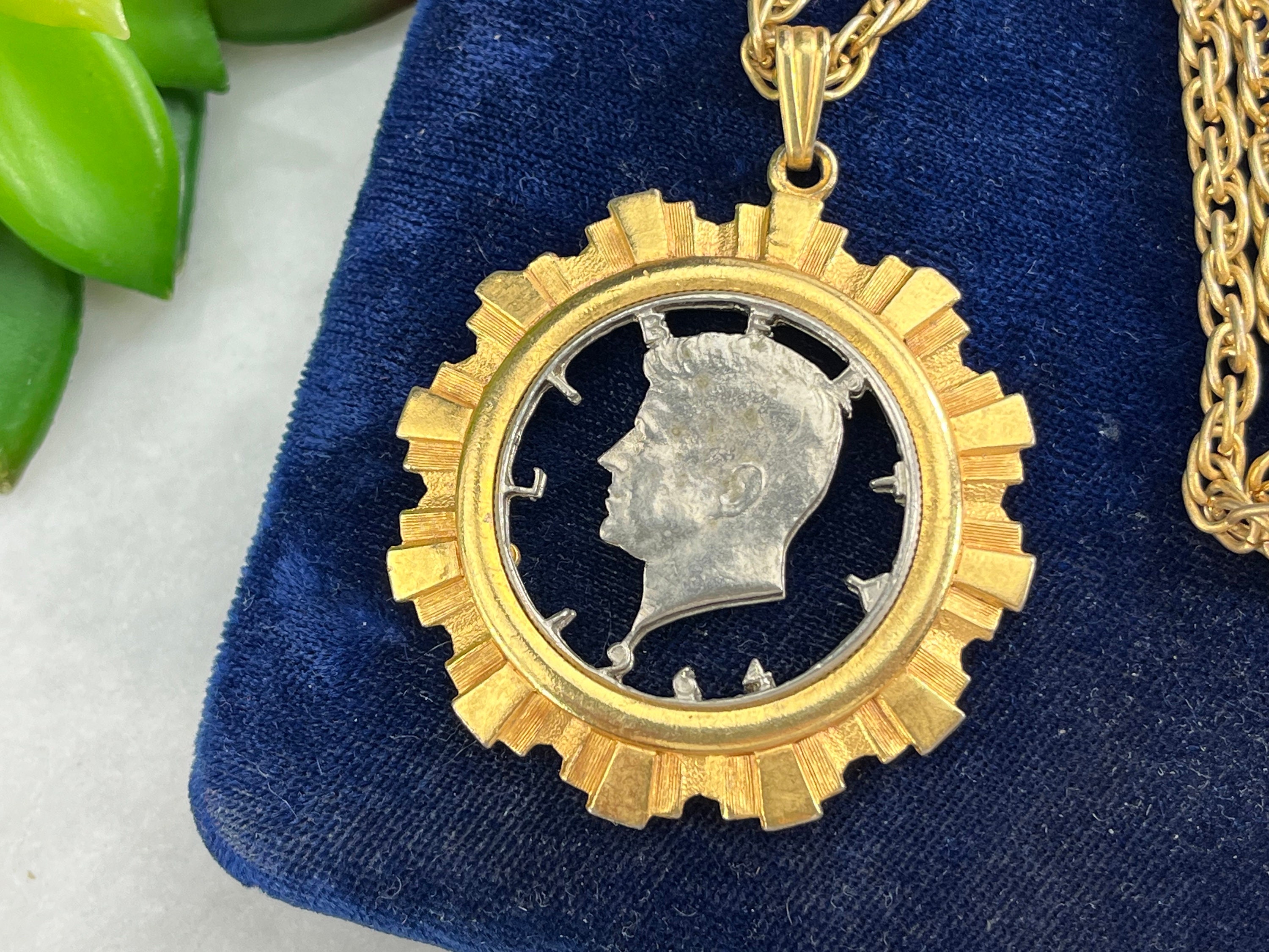 1964年 リンカーンペニー ペンダント ペンダントトップ シルバー925 リンカーンメモリアルペニー1セント硬貨