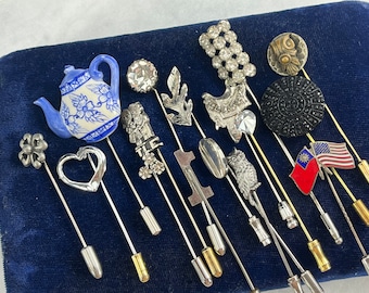 Vintage Stick Pin - ONE PIECE You Choose