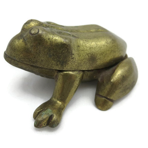 Brass Frog Box - Hide Keys