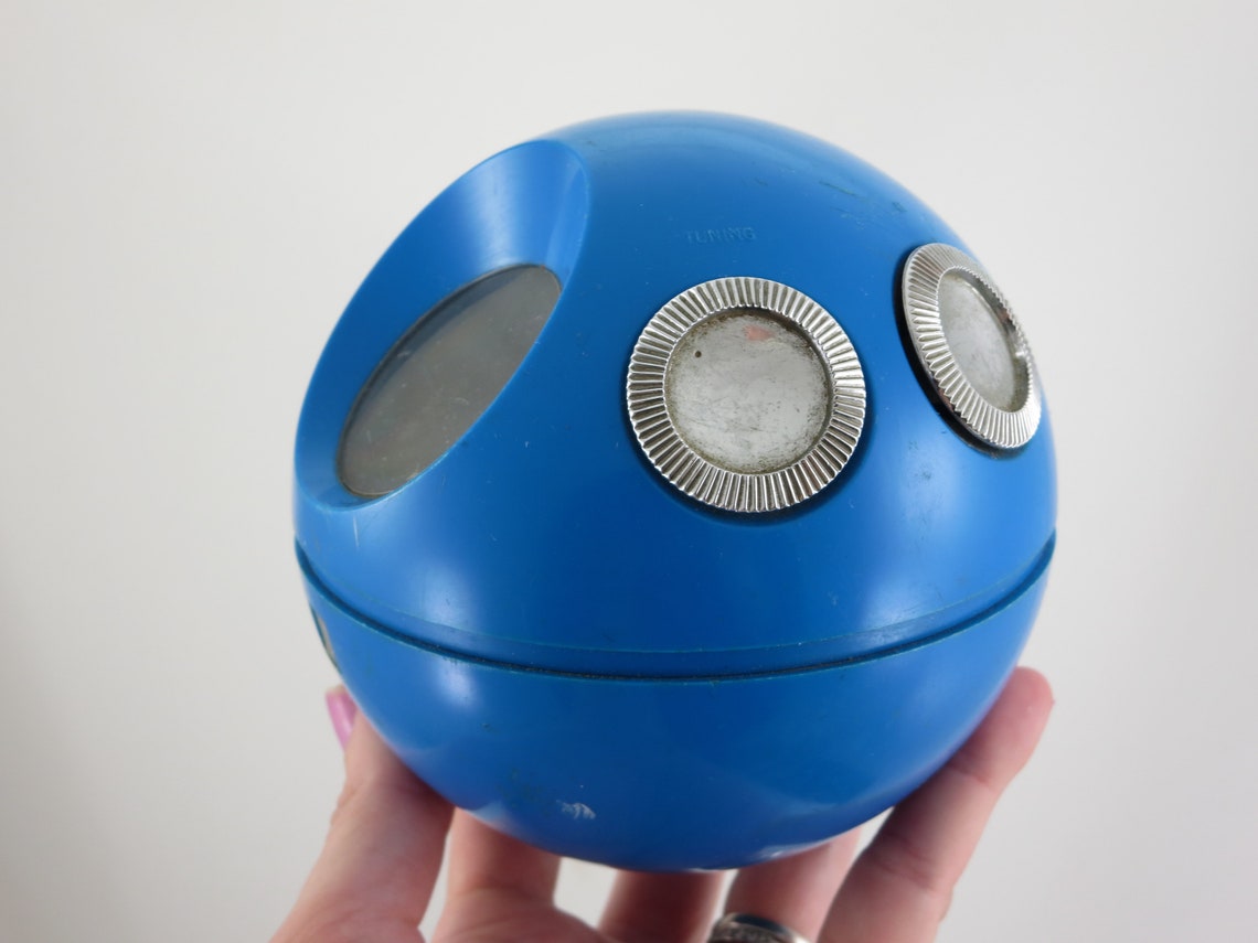 Mid Century AM Radio Panasonic Panapet Ball and Chain Radio Etsy