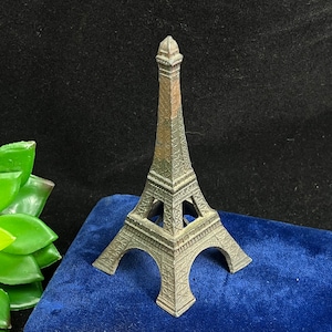 Vintage Eiffel Tower Figurine - Paris Souvenir