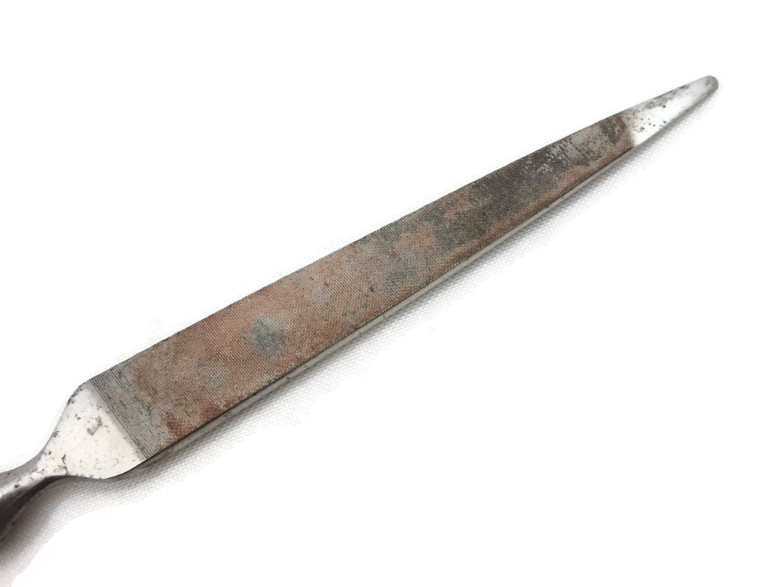 Art Deco Nail File Sterling Silver Mcchesney Co 1920s Etsy