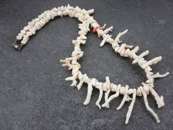 Branch Coral Necklace - Vintage Coral Jewelry, Be… - image 5