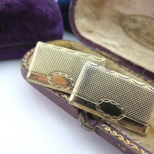 Vintage Mid Century Cufflinks - Gold Tone Vintage Mens Accessories Cufflinks for Men, Cufflinks for Women