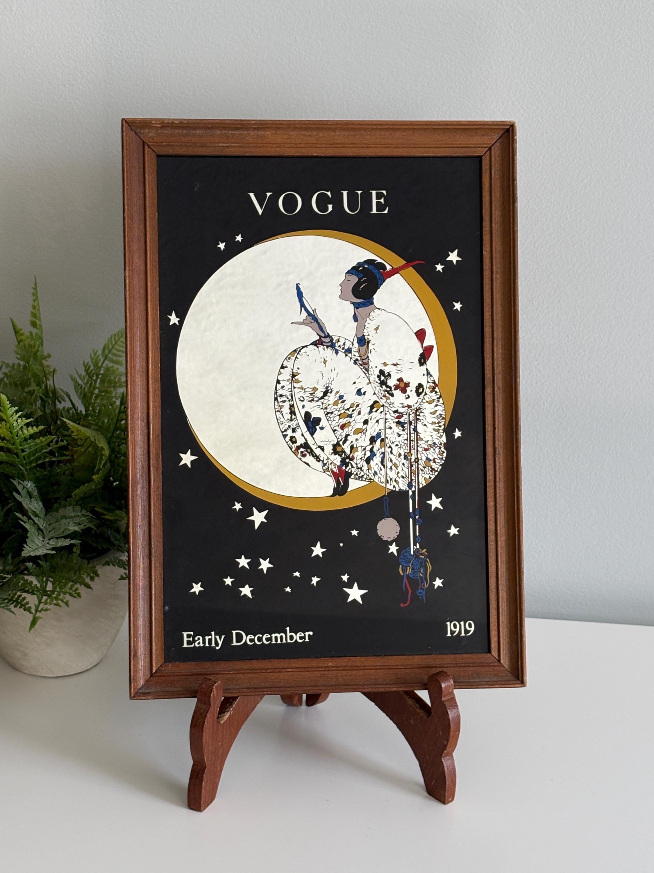 Vogue Mirror 1919 - Etsy