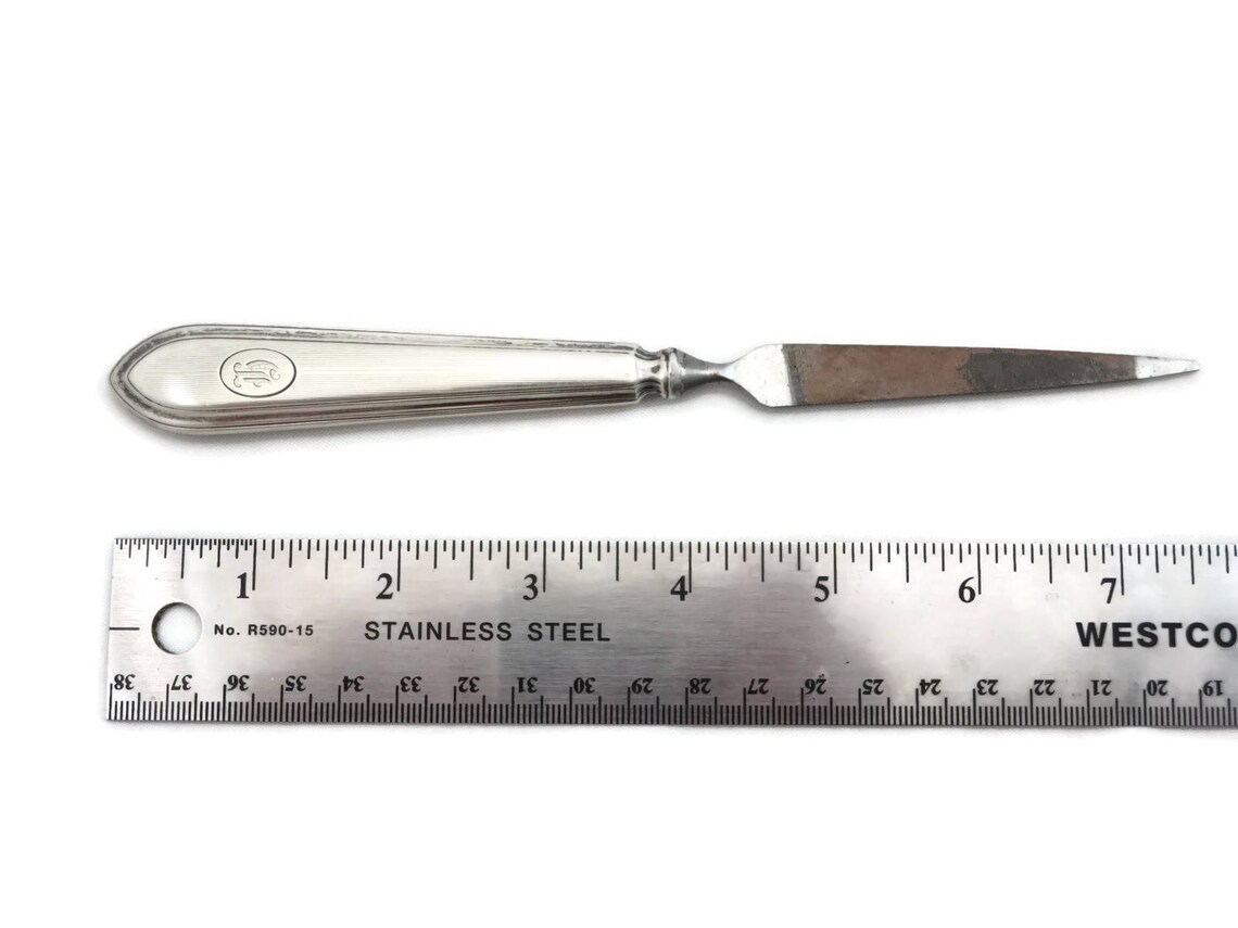 Art Deco Nail File Sterling Silver Mcchesney Co 1920s Etsy