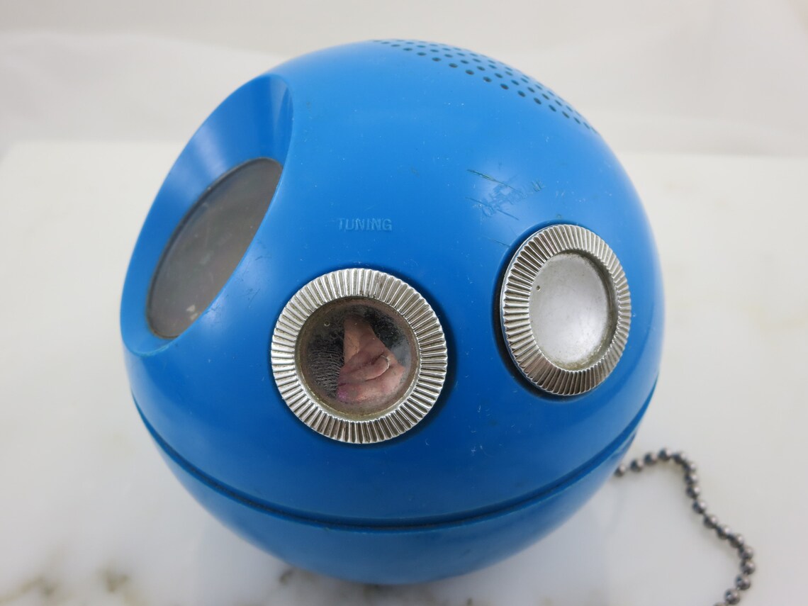 Mid Century AM Radio Panasonic Panapet Ball and Chain Radio Etsy