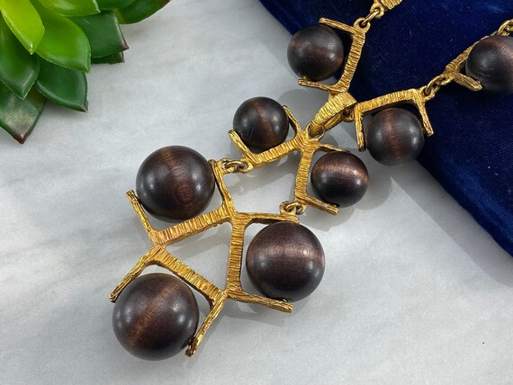 Brutalist Statement Necklace - Large & Chunky Mid… - image 9