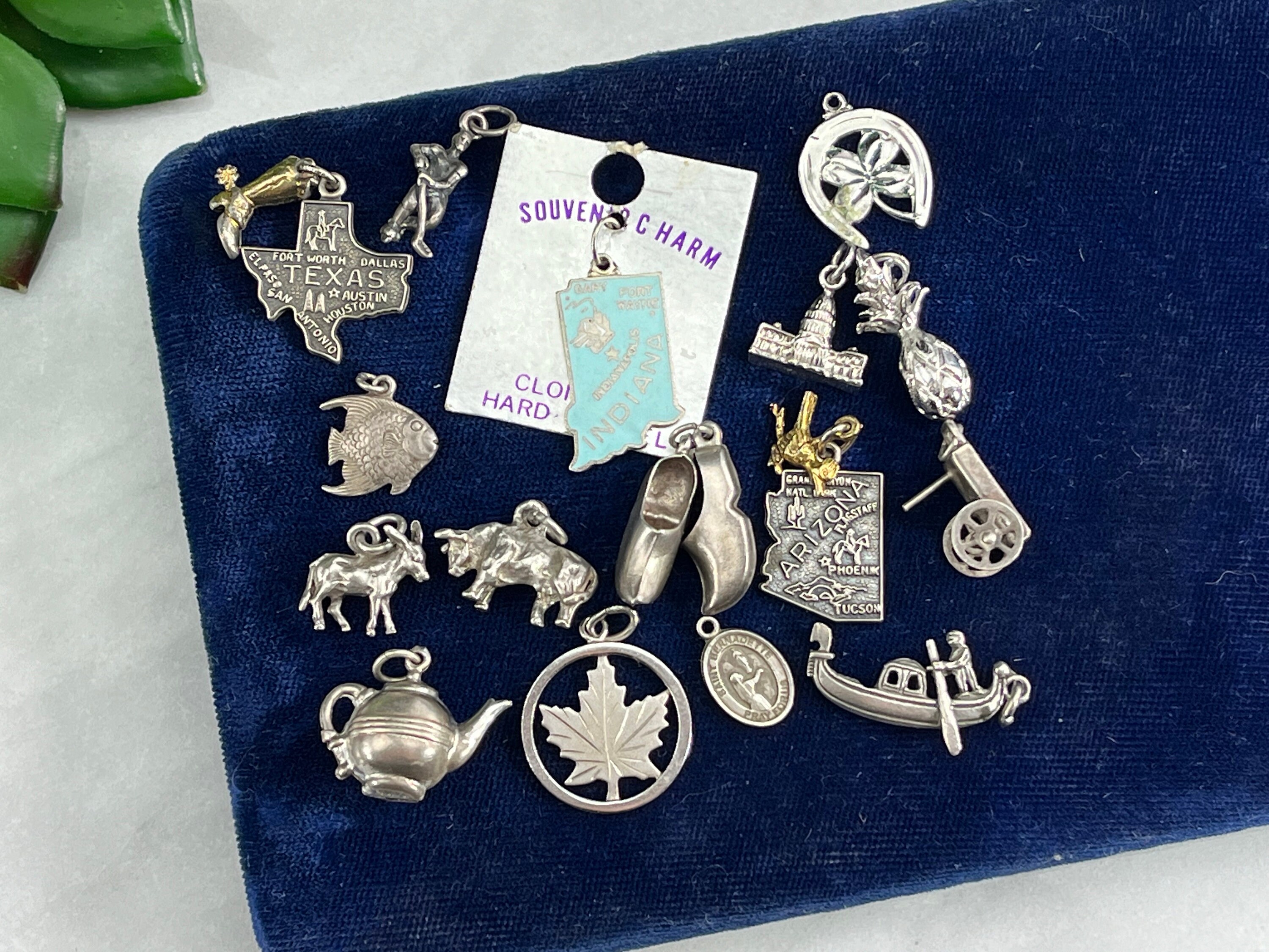 Donkey Charm Sterling Silver Antiqued Finish 3D Donkey Charm Sterling Silver Antiqued Finish 3D