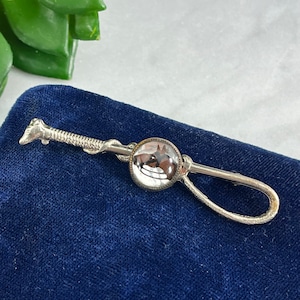 Reverse Intaglio Horse Brooch - Horseback Riding, Riding Crop Painted Equestrian Jewelry