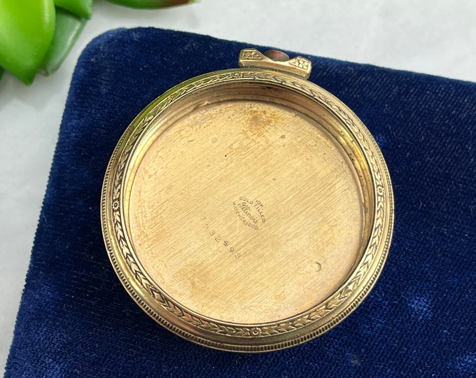 Antique Pocket Watch Case 10k Gold Filled, AS IS Parts for Repurpose or
