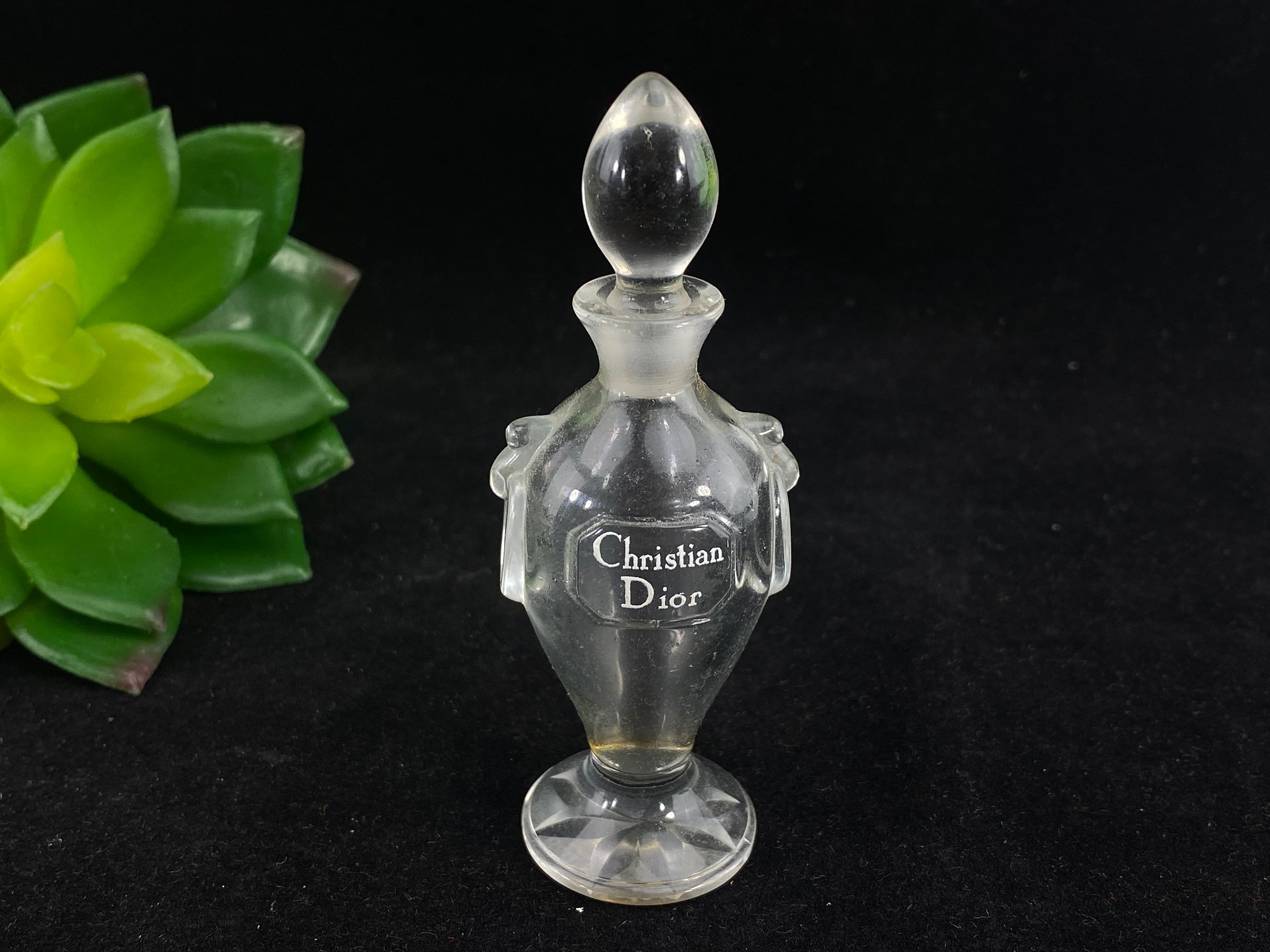 Christian Dior Empty Amphora Perfume Bottle Diorissimo Baccarat