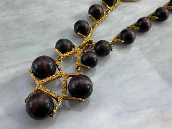 Brutalist Statement Necklace - Large & Chunky Mid… - image 7