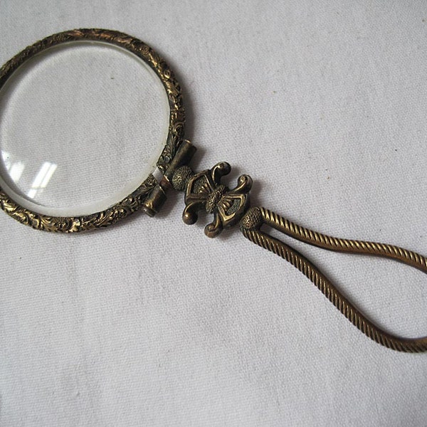 RESERVED Antique Ladies Magnifying Glass - Victorian