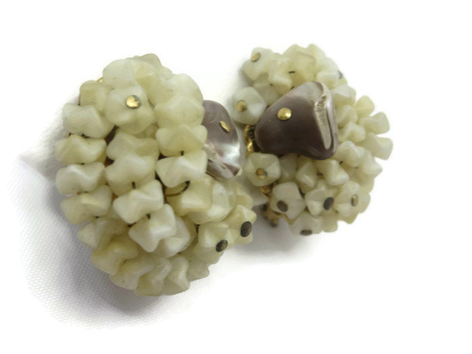 Vintage Pendant Clip-on Earrings