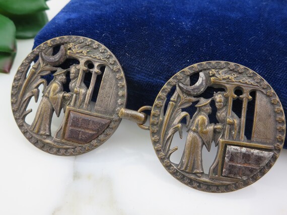 Victorian Asian Inspired Dress Buckle - Japanese,