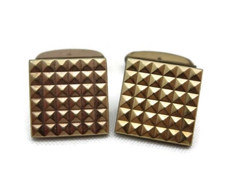 Mid Century Cufflinks - 12k Gold Fill Cuff Links