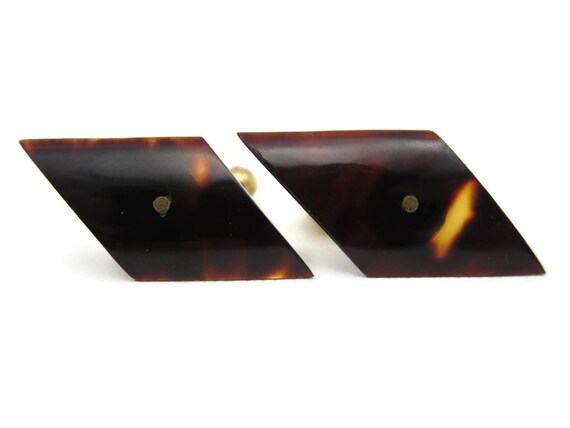 Vintage Cufflinks - Mid Century , Carved, Vintage