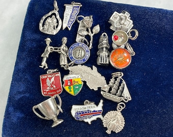 Sterling Silver Bracelet Charm or Pendant - ONE PIECE You Choose