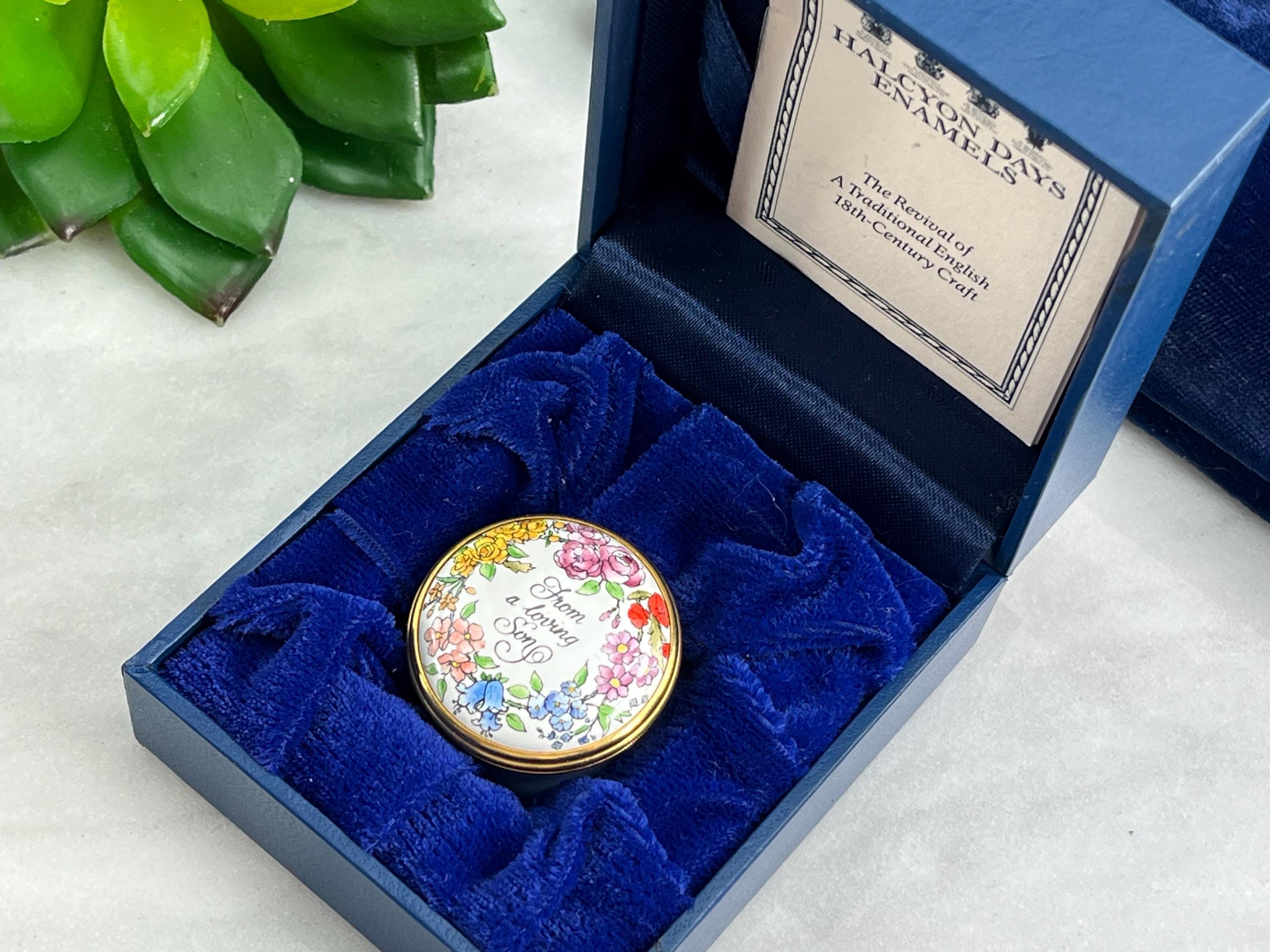 ハルシオンデイズ エナメルボックス - 愛する息子からの小物入れ