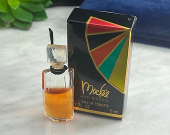 Vintage Mackie by Bob Mackie Perfume Mini - EDT Bottle 5ml Partial Contents