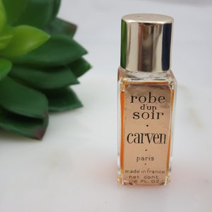 Robe d'Un Soir Perfume by Carven 5ml Size Partial Contents Nearly Full Vintage Perfume image 4