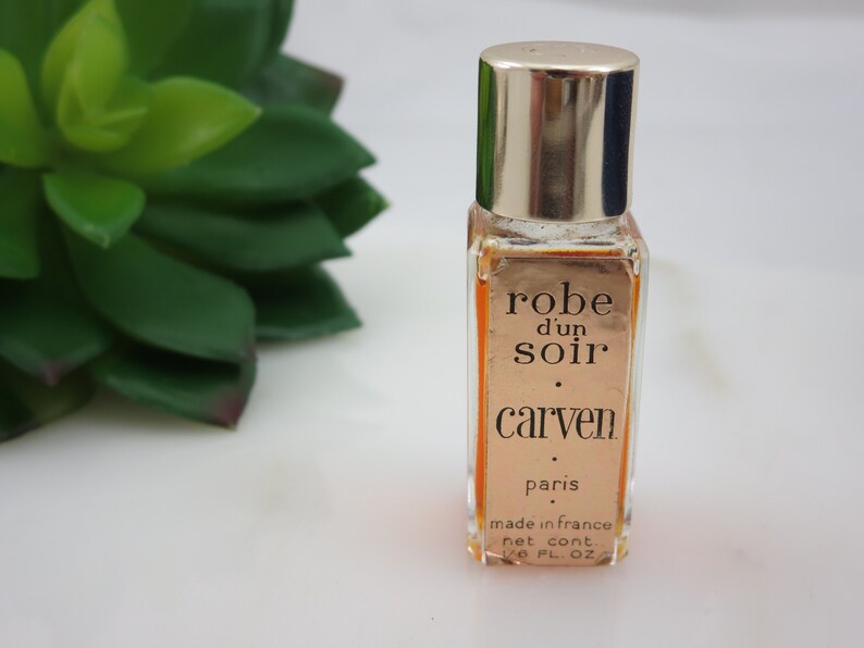 Robe d'Un Soir Perfume by Carven 5ml Size Partial Contents Nearly Full Vintage Perfume image 4