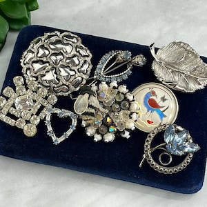 Vintage Costume Jewelry Brooch Pin - ONE PIECE Your Choice