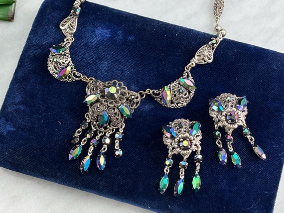 West germany necklace with - Gem
