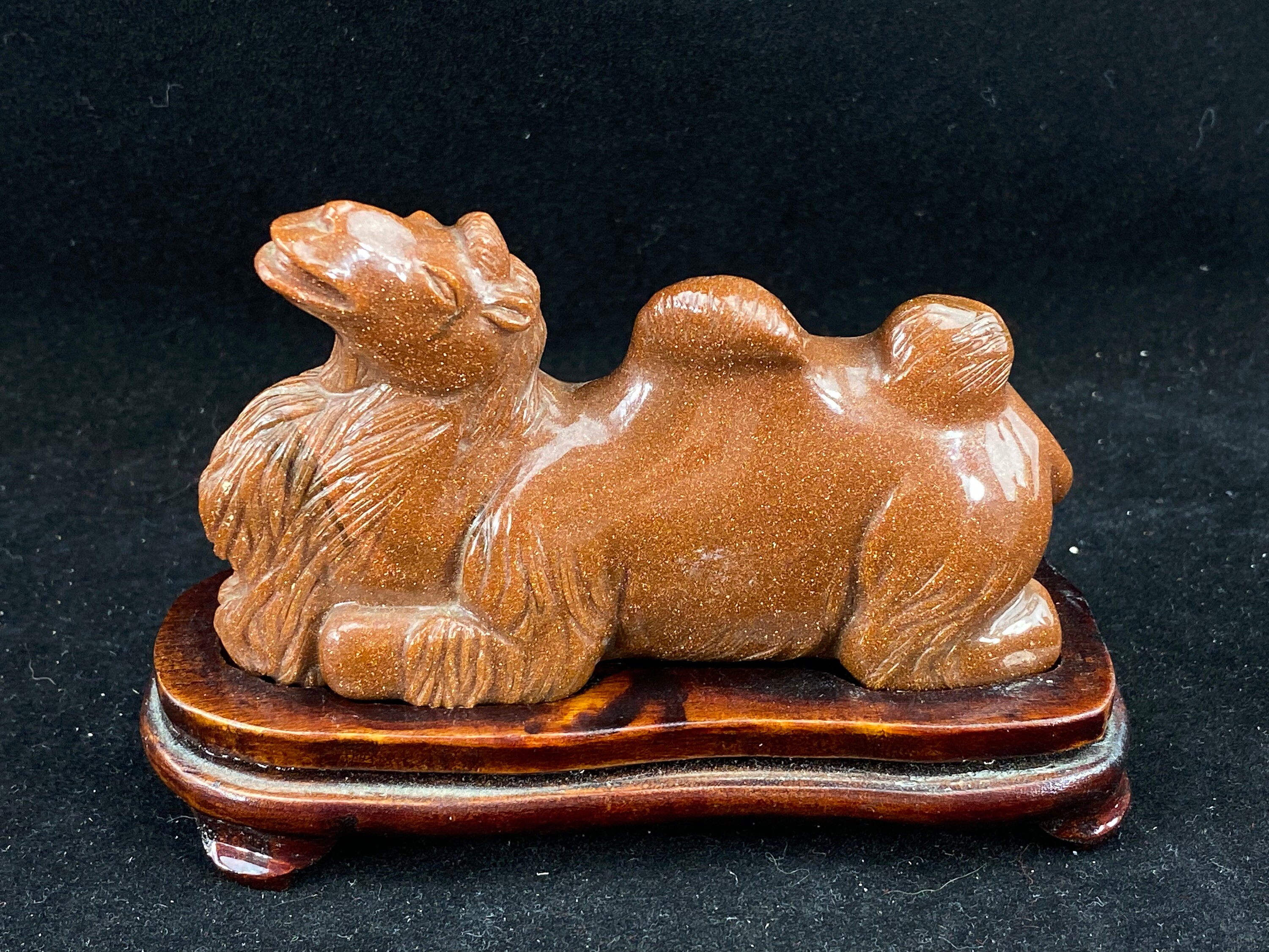 Large Sunstone Camel Animal Carving Carved Stone Figurine - Etsy